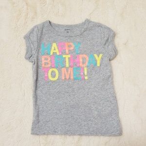 Happy Birthday tee. Size girl's 3T